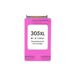 HP 305XL couleur - Cartouche d'encre compatible remplace le modèle HP n°305XL / 3YM63AE - 390 pages GRANDE CAPACITE
