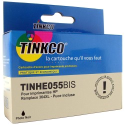 Cartouche d'encre compatible HP 364XL (CB322EE) photo noir - cartouche d'encre compatible HP