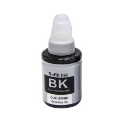 Bouteille d'encre Compatible CANON GI-590BK (1603C001) noir pigmenté - cartouche d'encre compatible CANON