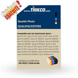 Cartouches d'Encre Tinkco compatibles Epson 603XL Qualité Photo