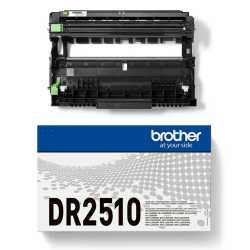 Tambour BROTHER DR-2510 (DR2510) Noir de 15000 pages - cartouche laser de marque BROTHER