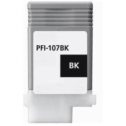 Cartouche encre Compatible CANON PFI-107BK (6705B001) Noir - cartouche d'encre compatible CANON