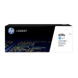 Toner HP 659A (W2011A) Cyan de 13000 pages - cartouche laser de marque HP