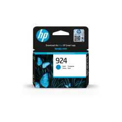 Cartouche d'encre HP 924 Cyan de marque (4K0U3NE) de 400 pages