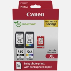 Canon PG-545XL CL-546XL - Lot de 2 cartouches d'encre de marque 8286B007