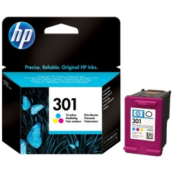 Cartouche HP 301 / CH562EE couleur - cartouche d'encre de marque HP