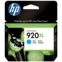 Prix Bradé Cartouche HP 920XL / CD972AE (CD972AE) cyan - cartouche d'encre de marque HP
