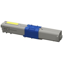 Toner Compatible OKI C310 (44469704) jaune - cartouche laser compatible OKI - 2000 pages