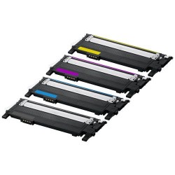 Samsung CLP-360/365 - LOT de 4 toners générique équivalent au modèle Samsung CLT 406S