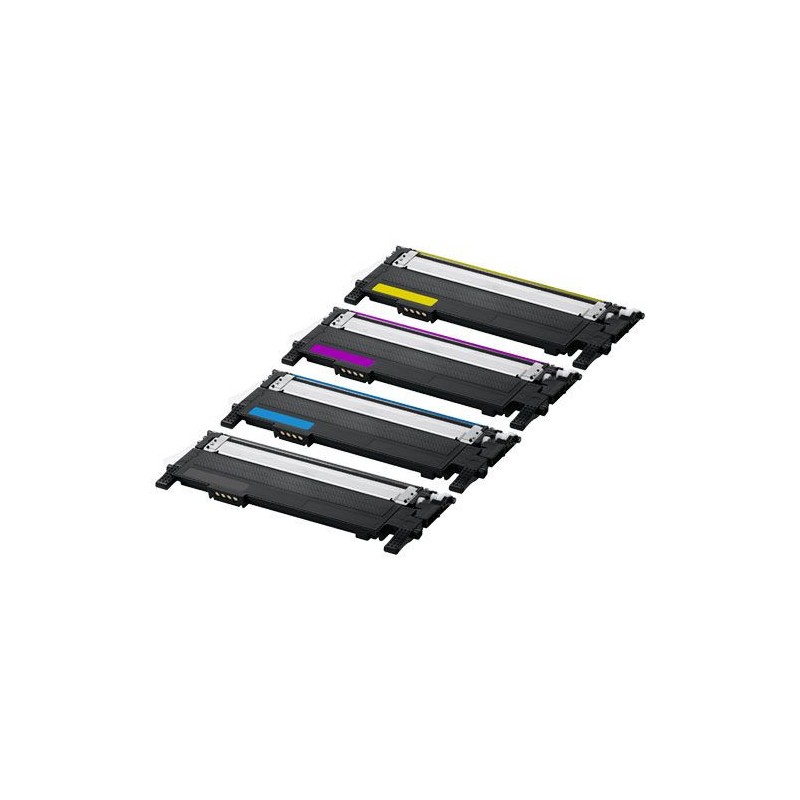 Samsung CLP-360/365 - LOT de 4 toners générique équivalent au modèle Samsung CLT 406S