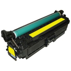 Toner Compatible HP 507A (CE402A) jaune - cartouche laser compatible HP - 6000 pages