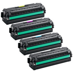 LOT de 4 toners générique type Samsung CLT-K506L, CLT-C506L, CLT-M506L et CLT-Y506L