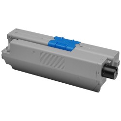 Toner Compatible OKI C301 / C321 (44973536) noir - cartouche laser compatible OKI - 2200 pages