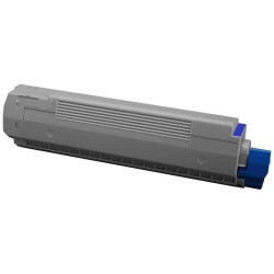 Toner Compatible OKI C801 / C821 (44643003) cyan - cartouche laser compatible OKI - 7300 pages
