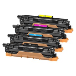 LOT de 4 toners compatibles Brother TN-247 noir et couleurs