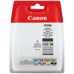 Multipack Canon CLI-581 - Pack de 4 cartouches de marque Canon 2103C004