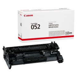 Cartouche Toner Canon 052 (2199C002) noir originale (3100 pages)