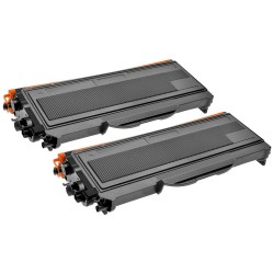 TN-2120 - LOT de 2 toners génériques équivalents au modèle TN-2120 noir