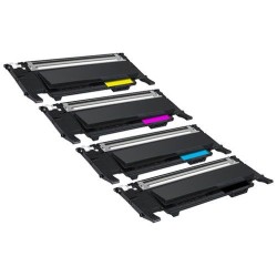 Samsung CLP-320/325 - Lot de 4 toners génériques équivalents aux modèles Samsung CLT-P4072C