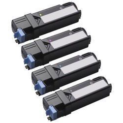 Dell 2150 / 2155 - LOT de 4 toners compatibles CN/CDN