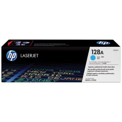 Cartouche Toner HP 128A (CE321A) cyan originale (1300 pages)