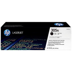 Cartouche Toner HP 305A (CE410A) noir originale (2200 pages)