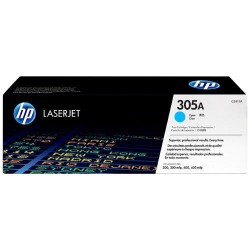 Cartouche Toner HP 305A (CE411A) cyan originale (2600 pages)