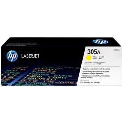 Cartouche Toner HP 305A (CE412A) jaune originale (2600 pages)
