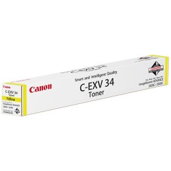 Cartouche Toner Canon CEXV34Y (3785B002) jaune originale (16000 pages)