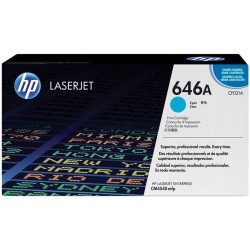 Cartouche Toner HP 646A (CF031A) cyan originale (12500 pages)