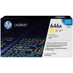 Cartouche Toner HP 646A (CF032A) jaune originale (12500 pages)