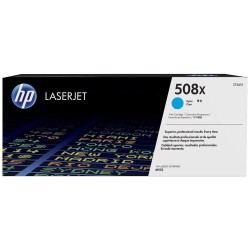 Cartouche Toner HP 508X (CF361X) cyan originale (9500 pages)