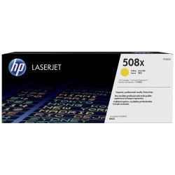 Cartouche Toner HP 508X (CF362X) jaune originale (9500 pages)