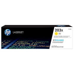 Cartouche Toner HP 203X (CF542X) jaune originale (2500 pages)