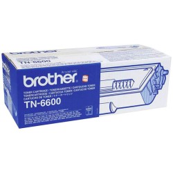 Cartouche Toner Brother TN6600 noir originale (6000 pages)