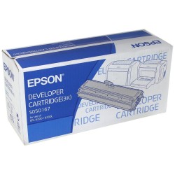 Cartouche Toner Epson EPL6200 (C13S050167) noir originale (3000 pages)