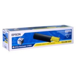Cartouche Toner Epson C1100 (C13S050191) jaune originale (1500 pages)