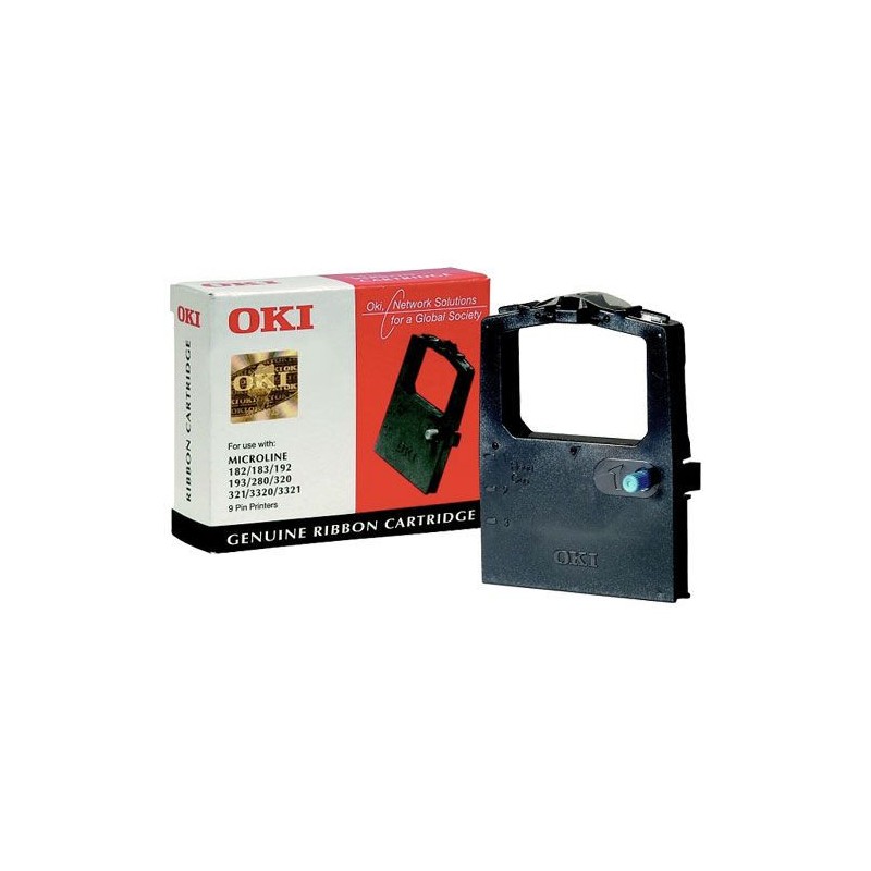 OKI 09002303 - Ruban matriciel de marque OKI 09002303 noir