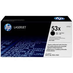 Cartouche Toner HP 53X (Q7553X) noir originale (7000 pages)