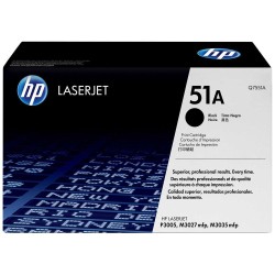 Cartouche Toner HP 51A (Q7551A) noir originale (6500 pages)