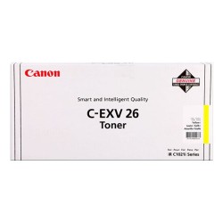 Cartouche Toner Canon C-EXV26 (1657B006) jaune originale (6000 pages)