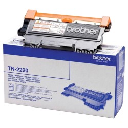 Cartouche Toner Brother TN2220 noir originale (2600 pages)