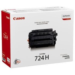 Cartouche Toner Canon 724H (3482B002) noir originale (12500 pages)