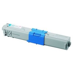 Toner de marque OKI 44469706 cyan pour imprimante OKI C310DN / C330DN