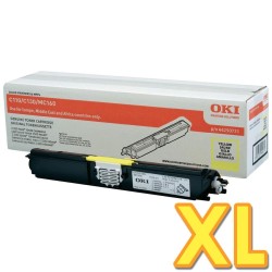 Cartouche Toner OKI MC160 (44250721) jaune originale (2500 pages)