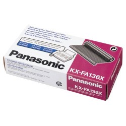 Panasonic KX-FA136X - LOT de 2 rubans de transfert de marque Panasonic KX-FA135X