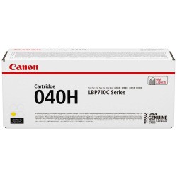 Cartouche Toner Canon 040YH (0455C001) jaune originale (10000 pages)