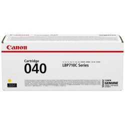 Cartouche Toner Canon 040Y (0454C001) jaune originale (5400 pages)