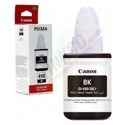Cartouche d'encre de marque CANON GI-490BK – Noir pigmenté