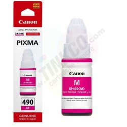 Cartouche d'encre de marque CANON GI-490M – Magenta, 135 ml